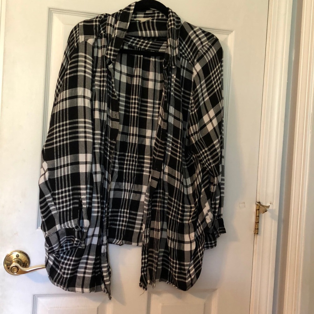 Black and White Flannel